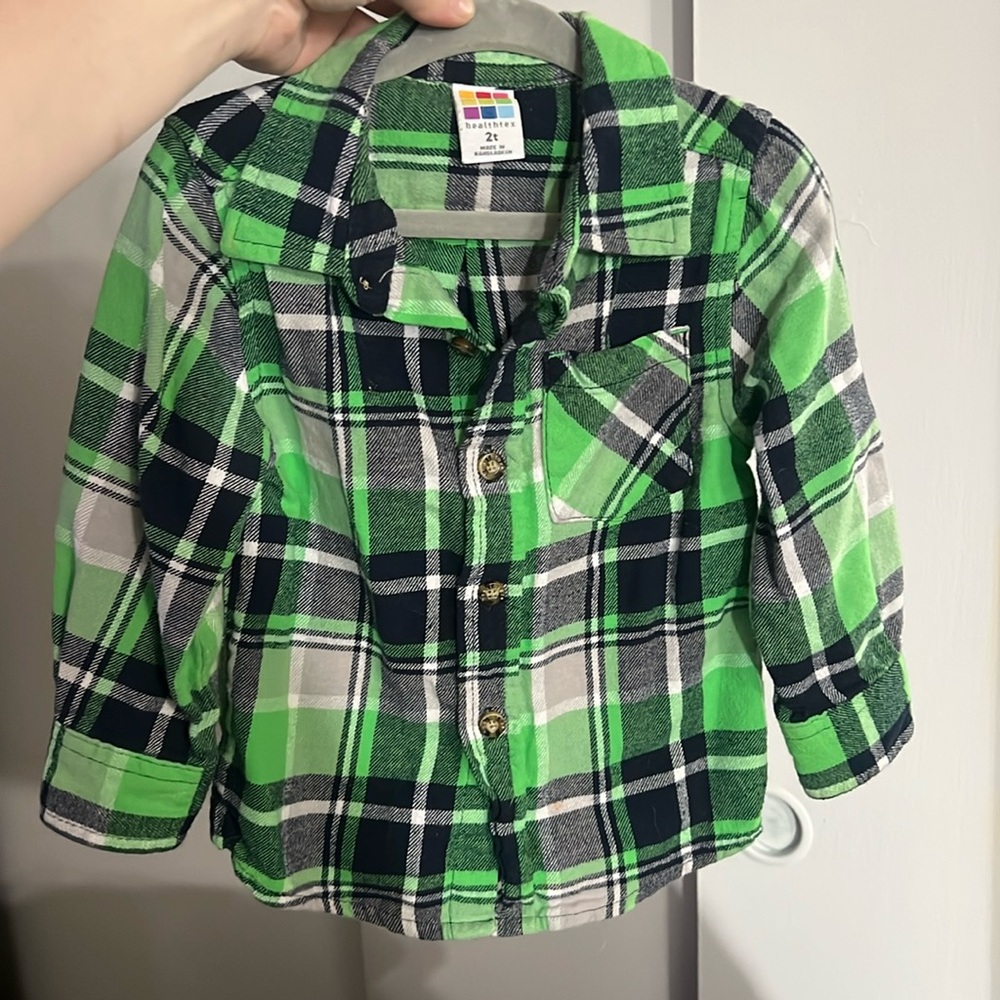 4 Pack 2T flannels